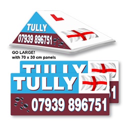 Delta Roof Sign - Graphic Advantage Tri-Pak XTRA